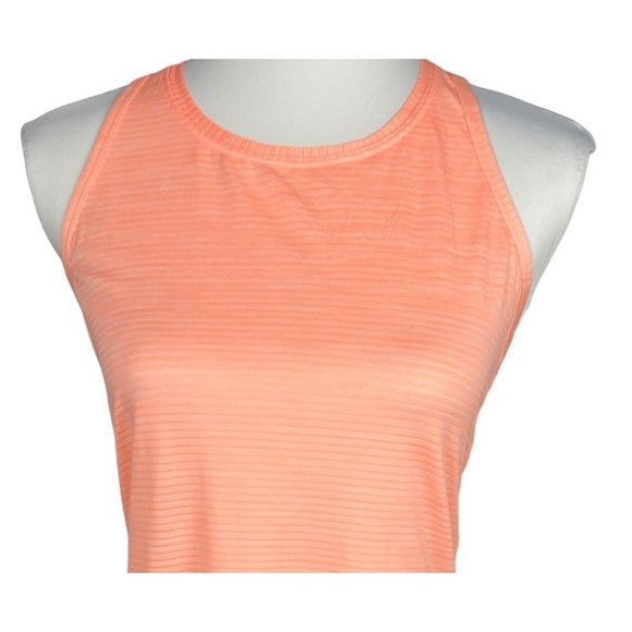 Athleta Ladies  High Neck Tank Peach Size XS - Picture 2 of 7